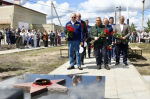 Олег Мельниченко, Рустам Минниханов и Василь Шайхразиев осмотрели ряд социально значимых объектов в Малом Труёве
