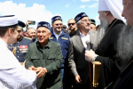 Олег Мельниченко и Рустам Минниханов приветствовали участников и гостей XVI Всероссийского сельского Сабантуя