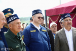 Олег Мельниченко и Рустам Минниханов приветствовали участников и гостей XVI Всероссийского сельского Сабантуя