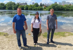 В Железнодорожном районе проверили места отдыха у воды