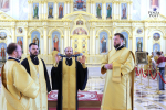 В канун Недели 5-й по Пятидесятнице митрополит Серафим совершил всенощное бдение в Спасском кафедральном соборе