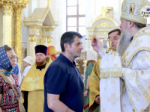 В канун Недели 5-й по Пятидесятнице митрополит Серафим совершил всенощное бдение в Спасском кафедральном соборе