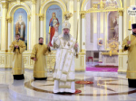В канун Недели 5-й по Пятидесятнице митрополит Серафим совершил всенощное бдение в Спасском кафедральном соборе