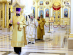 В канун Недели 5-й по Пятидесятнице митрополит Серафим совершил всенощное бдение в Спасском кафедральном соборе