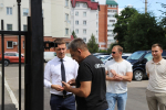 В округе Сергея Васянина начались работы по программе "Мой двор" на улицах Бакунина, Шевченко и Новом Кавказе