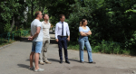 В округе Сергея Васянина начались работы по программе "Мой двор" на улицах Бакунина, Шевченко и Новом Кавказе