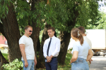 В округе Сергея Васянина начались работы по программе "Мой двор" на улицах Бакунина, Шевченко и Новом Кавказе