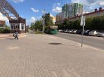 В Пензе 77-летняя пассажирка пострадала при падении в троллейбусе