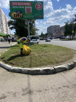Как благоустраивают улицы города 21 июля: фотоотчет