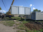 В Башмаковском районе началась установка нового ФАПа