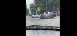 В Пензе на перекрестке Карла Маркса и Красной перевернулся автомобиль сегодня