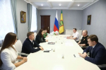 Олег Мельниченко и Мария Воропаева обсудили ряд вопросов, важных для развития Пензенской области