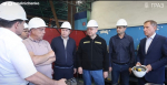 На заводе в Грабово Олег Мельниченко осмотрел цех выпуска аэродромной техники