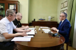 Олег Мельниченко провел встречу с Джамбулом Исмагуловым