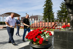 Олег Мельниченко с рабочим визитом посетил Камешкирский район