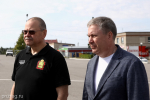 Олег Мельниченко с рабочим визитом посетил Камешкирский район