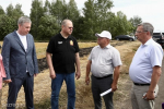 Губернатор Олег Мельниченко встретился с жителями Лопатинского района