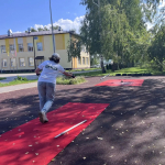 Состоялись соревнования по городошному спорту