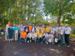 Состоялись соревнования по городошному спорту
