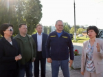Олег Мельниченко оценил ход ремонта центра культуры, досуга и спорта в Чемодановке