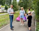 Андрей Жданников выполнил наказ избирателей по обустройству тротуара