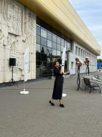 «Будь в центре»: на вокзале станции Пенза-1 организовали концертную программу