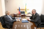 Олег Мельниченко провел рабочую встречу с Александром Коноваловым