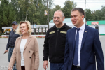 Инна Святенко и Олег Мельниченко приветствовали гостей Купринского литературного праздника