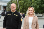 Инна Святенко и Олег Мельниченко приветствовали гостей Купринского литературного праздника