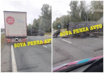 В Городищенском районе грузовик сбил пешехода и опрокинулся