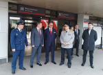 Презентация нового пригородного поезда.