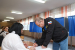 Олег Мельниченко проголосовал на выборах депутатов Госдумы и главы региона