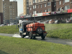 Как благоустраивают улицы города 21 сентября