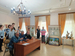 В Губернаторском доме состоялся выставком экспозиции «Молодёжная»
