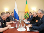 Олег Мельниченко и Игорь Авдеев обсудили обеспечение антитеррористической защищенности объектов транспортной инфраструктуры
