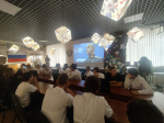 Сотрудник следственного управления принял участие в проведении открытого урока, приуроченного ко Дню воссоединения ДНР, ЛНР, Запорожской и Херсонской областей с Россией