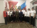 Сотрудник следственного управления принял участие в проведении открытого урока, приуроченного ко Дню воссоединения ДНР, ЛНР, Запорожской и Херсонской областей с Россией