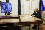 Олег Мельниченко по видеосвязи принял участие во встрече Владимира Путина с избранными главами регионов