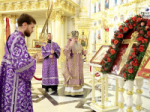 Митрополит Серафим совершил всенощное бдение в Спасском кафедральном соборе Пензы