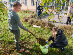 Сотрудники Минцифры поучаствовали в областном субботнике