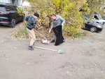 Осенний месячник по благоустройству завершился общегородским субботником