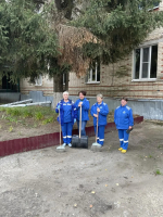 Сотрудники Пензенской скорой помощи приняли участие в общегородском субботнике!