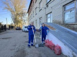 Сотрудники Пензенской скорой помощи приняли участие в общегородском субботнике!