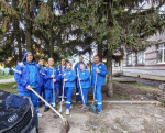 Сотрудники Пензенской скорой помощи приняли участие в общегородском субботнике!