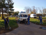 Сотрудники Пензенской скорой помощи приняли участие в общегородском субботнике!