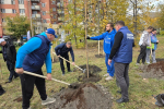 Артем Бичаев принял участие в общегородском субботнике в Пензе