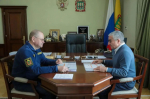 Олег Мельниченко провел встречу с Наумом Бабаевым